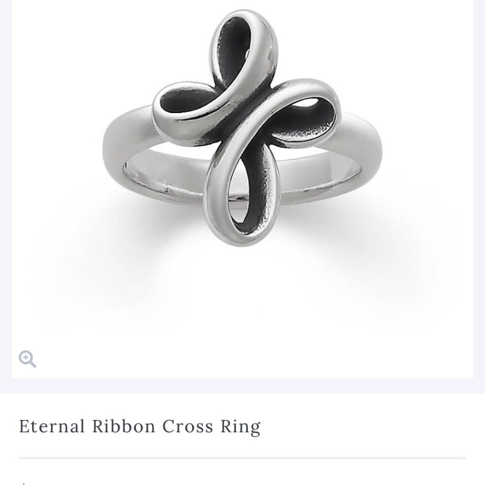 James Avery Ring - Eternal Ribbon Cross